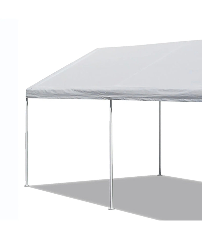 Heavy Duty 10' X 20' Steel Frame Canopy Carport Portable Garage Tent Shelter NEW